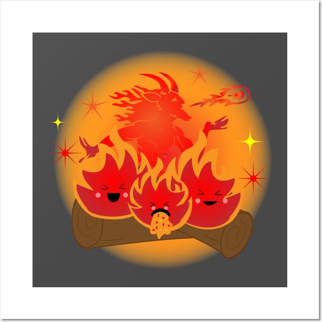 Too Hot For Fireball Wall Art by Fatkitty